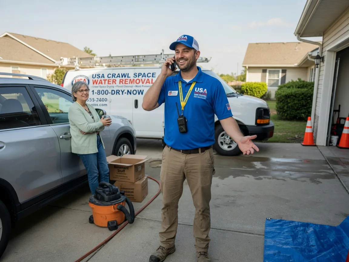 Crawl Space Water Removal Owings, MD FAQs